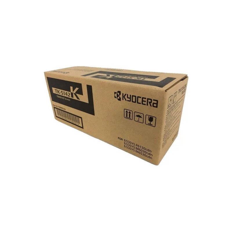 Tóner Kyocera TK-5142K Compatible P6130cdn/M6030cdn/M6530cdn Color Negro